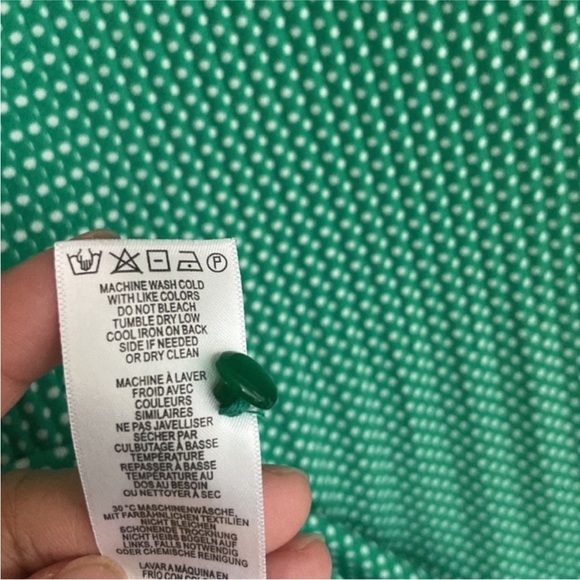 Adrianna Papell Green Polka dots Blouse - Picture 5 of 8